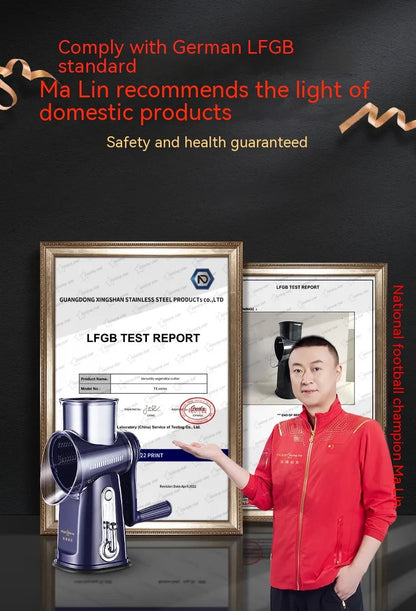 Multi-Function Vegetable Grater Shredder