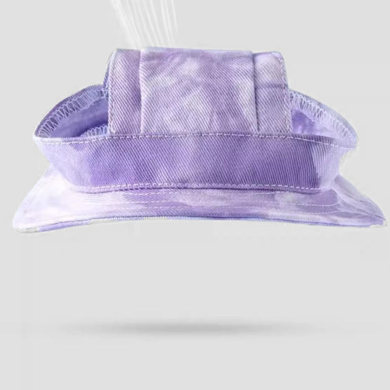 Summer dog hat, wear-resistant breathable bucket hat for dogs and cats
