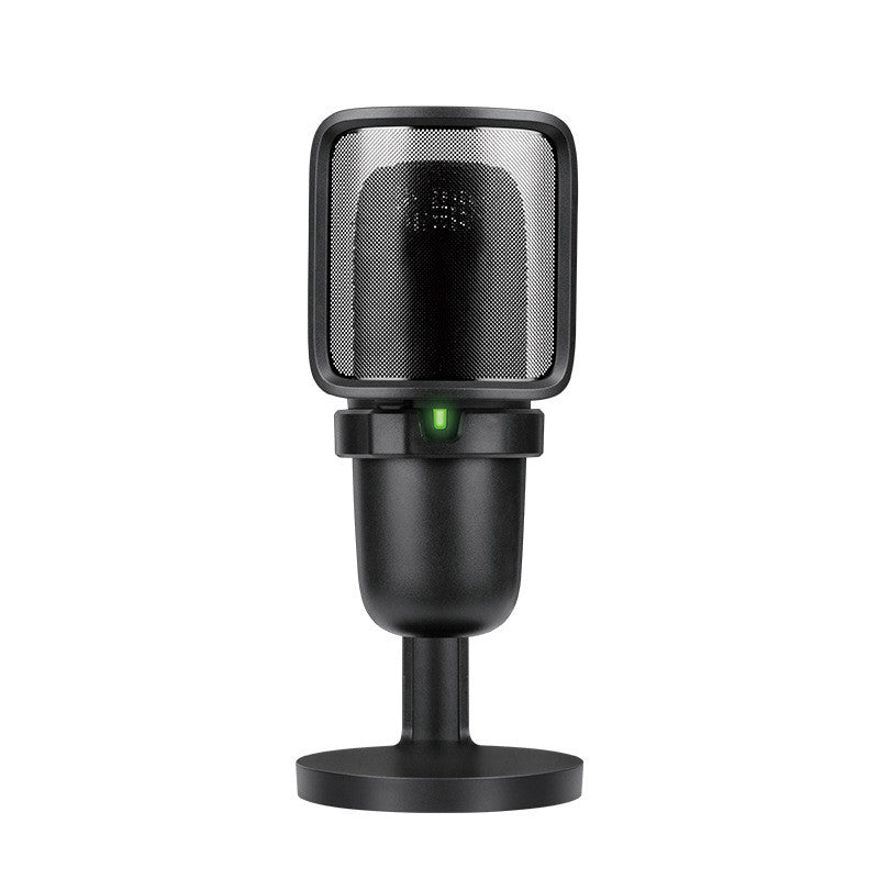 USB wired microphone for notebook gaming, voice recording, and live broadcast desktop use