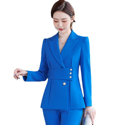 2023 Women's Long Sleeve Business Suit Set 9991