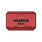 Musgo Real Spiced Citrus Bar Soap on a Rope by Pasteur Pharmacy, 6.7oz, with textured soap and decorative rope.