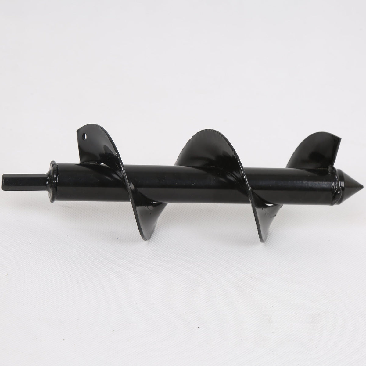 Spiral loosening drill bit, alloy ground drill bit with helical metal shaft