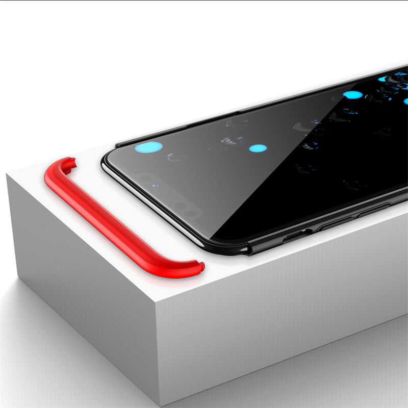 Three-section mobile phone case by My Store, showing a protective multi-panel design
