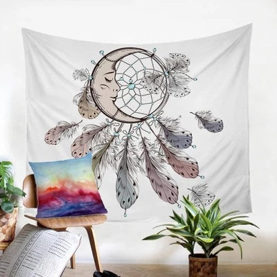 Home decor tapestry tarpaulin by My Store displayed as a decorative wall hanging