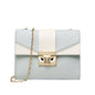 Chic women's compact shoulder bag by BACKUPMYFILESNOW® with sleek design and adjustable strap, shown on a white background.