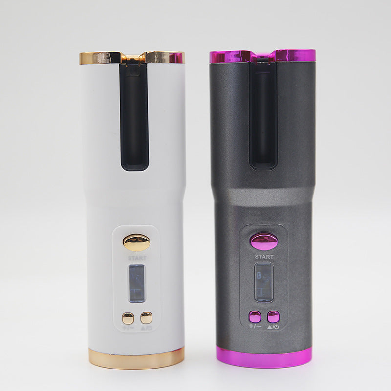 Wireless portable automatic curler with USB charging design by My Store