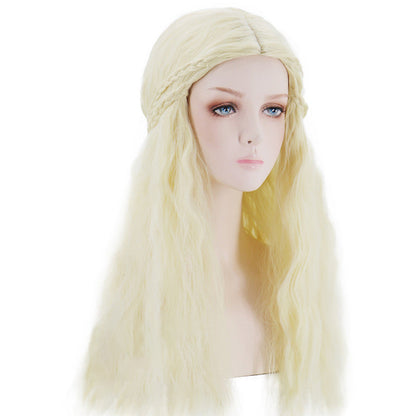 Game of Thrones cosplay wig with long, flowing fantasy-style hair in a character-inspired design