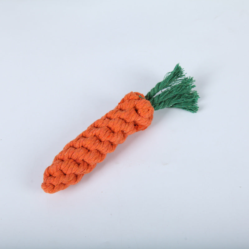 Durable Carrot Shaped Pet Chew Toy