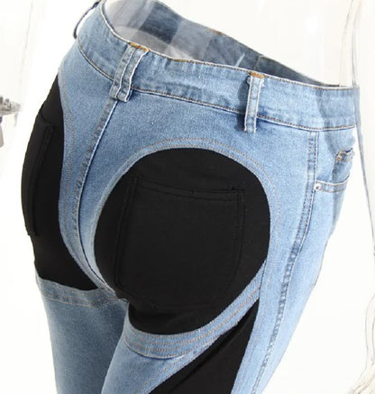 Women's Patchwork Pants