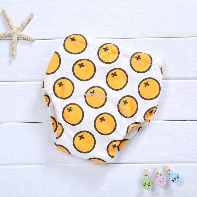 Baby absorbent underwear by My Store, soft reusable diaper-style briefs for infants