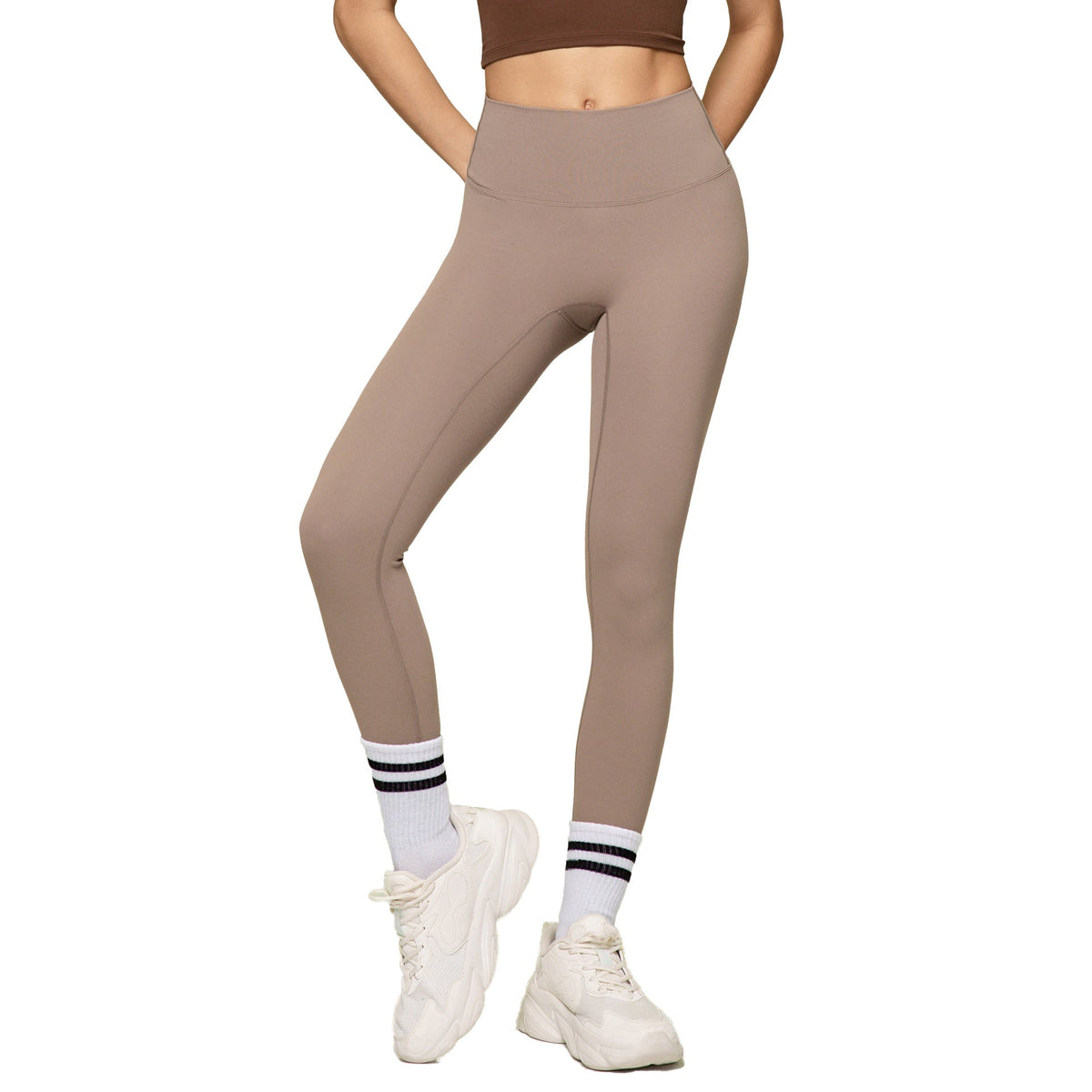 Nude Feel high waist hip lift yoga pants in a sleek, form-fitting design