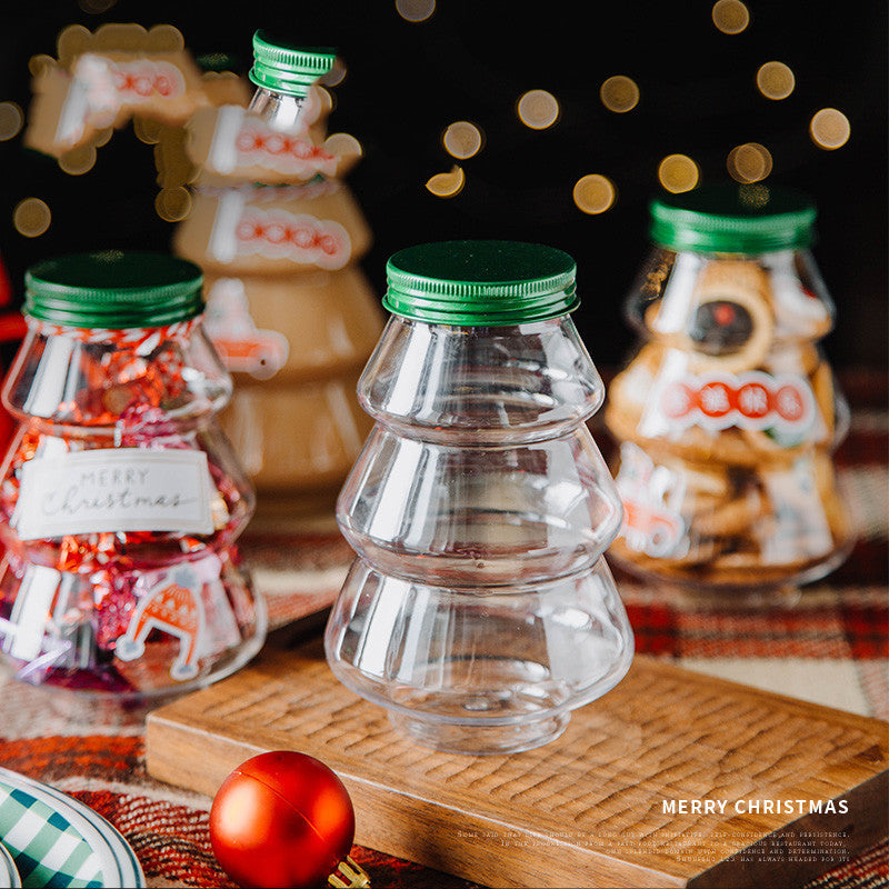 Christmas decorations scene layout stickers arranged in a festive holiday display