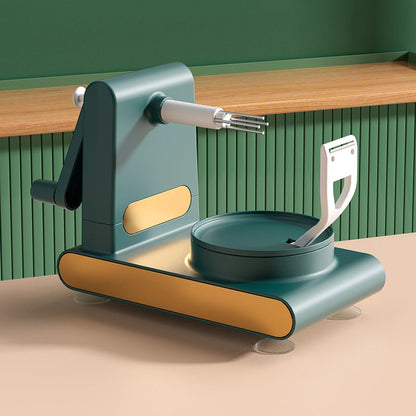 Hand-cranked multifunctional peeler, cutter, slicer, and fruit corer kitchen tool by My Store