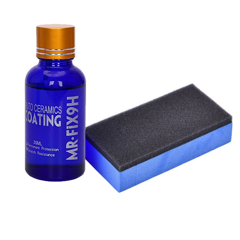 Anti-scratch car super ceramic coating bottle and packaging for vehicle paint protection
