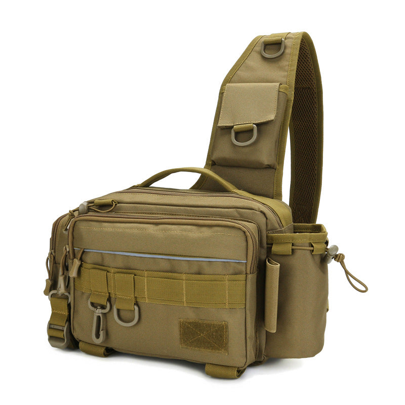 Large-capacity multifunctional fishing lure bag with multiple storage compartments