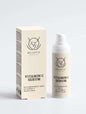 BelleVie Cosmétiques Dark Spot Routine Duo featuring pigment correcting serum and vitamin C for even skin tone.