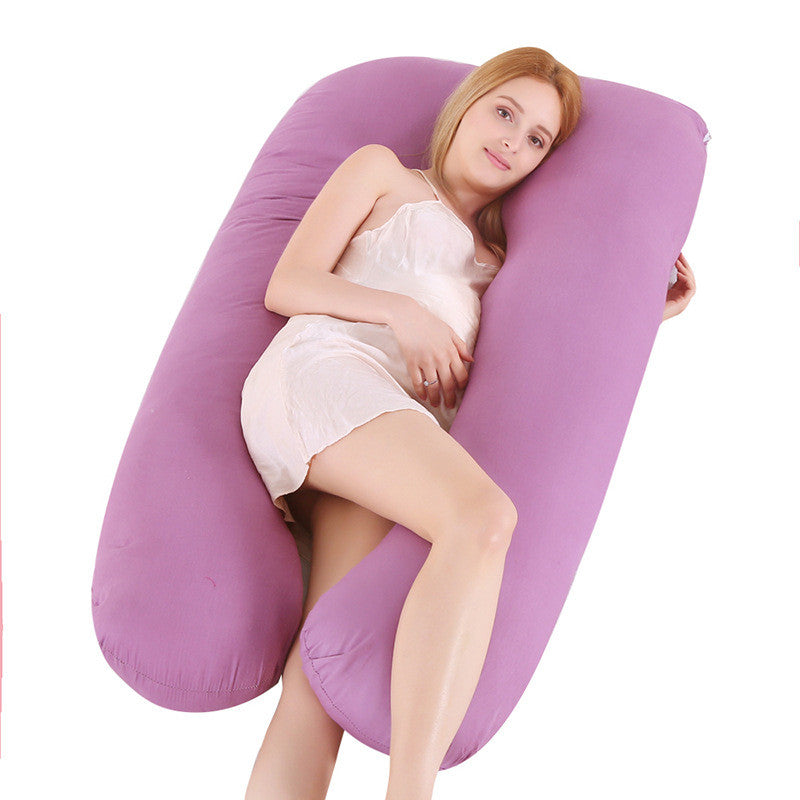 U-shape pillow by My Store, curved neck support cushion shown from the front