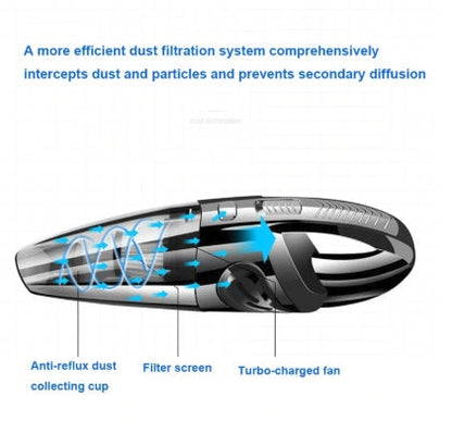 Car vacuum cleaner by My Store, compact handheld design for vehicle interiors