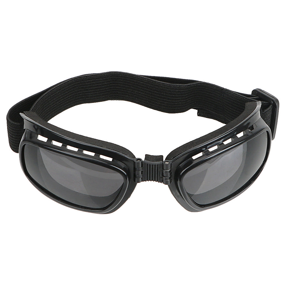Outdoor cycling glasses with sporty frame and clear protective lenses; My Store brand
