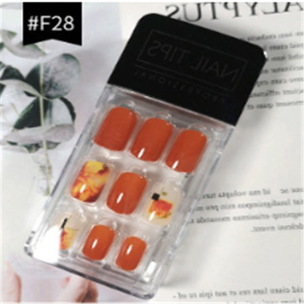 Nail sticker sheet with assorted decorative designs by My Store