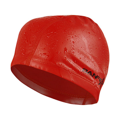 Waterproof swimming cap by My Store, shown in a simple close-up view