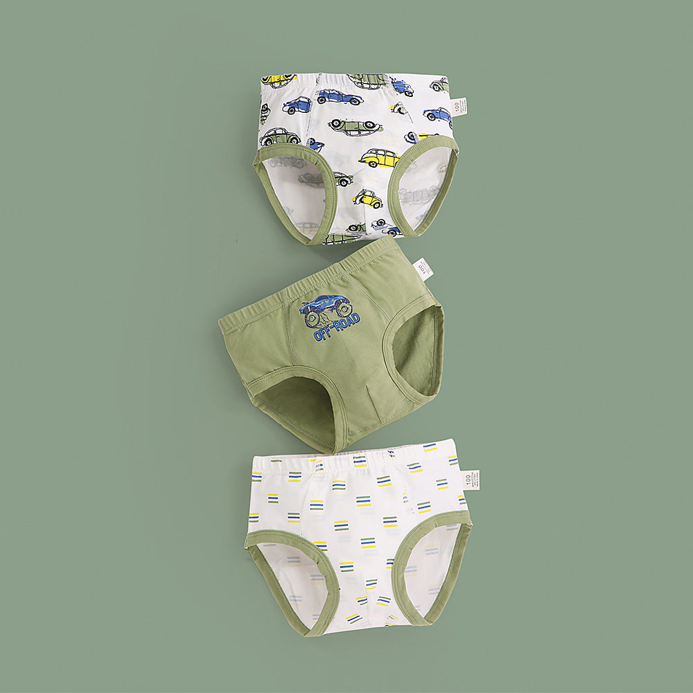 Cartoon dinosaur print child baby trousers, little boy underwear by My Store