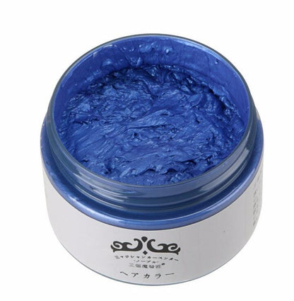 Hair color wax by My Store in a compact container for temporary hair styling and coloring