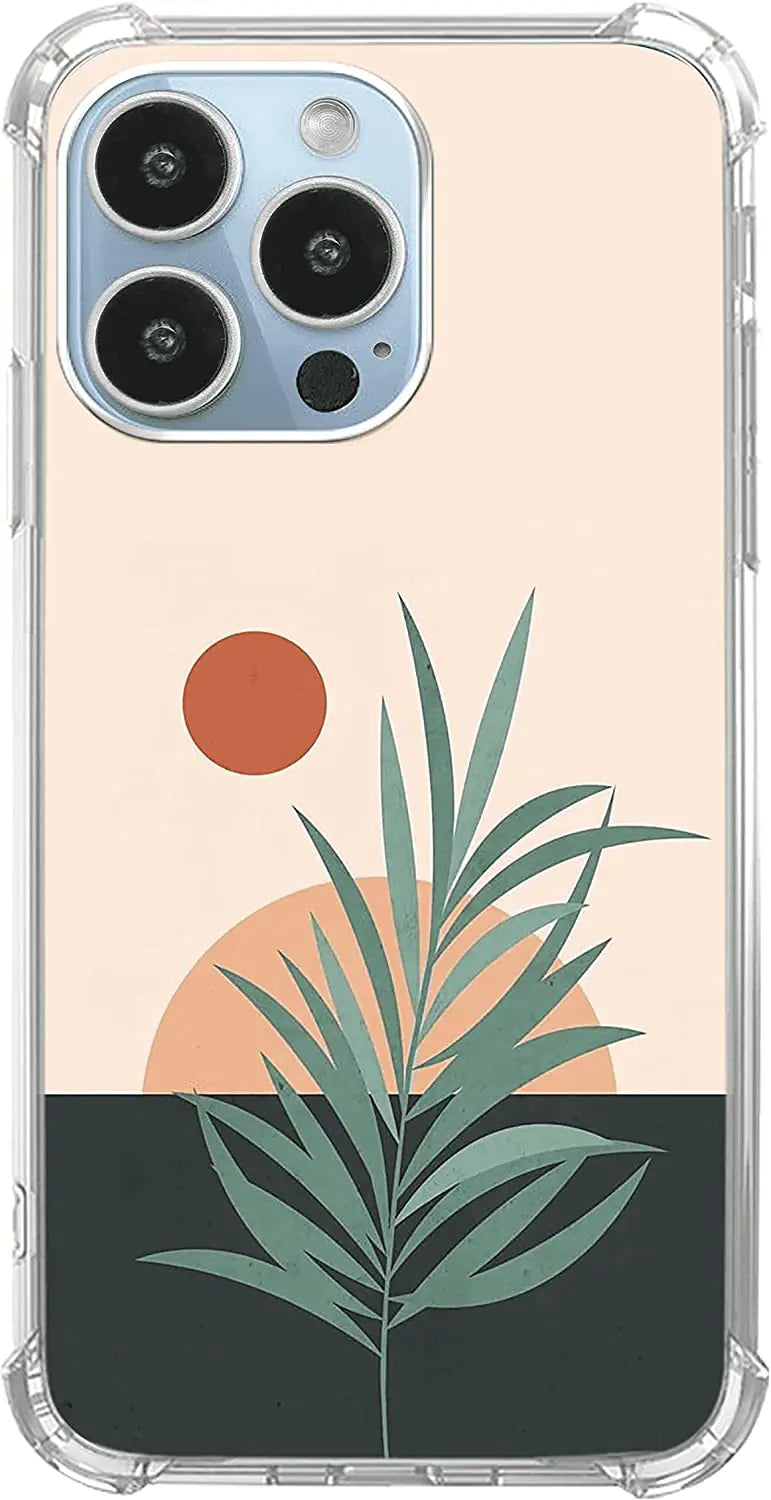 Artistic Hippy Rainbow Smiley Flower Case for iPhone 15 Pro Max