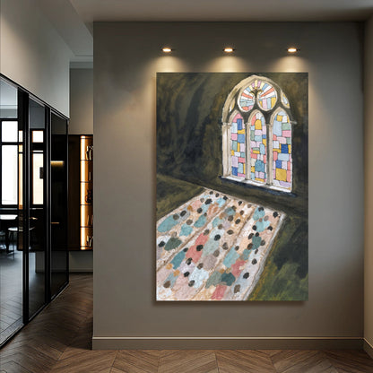 Sacred Reflection Faith wall art canvas by Tailored Canvases featuring spiritual imagery and inspiring design for home decor.