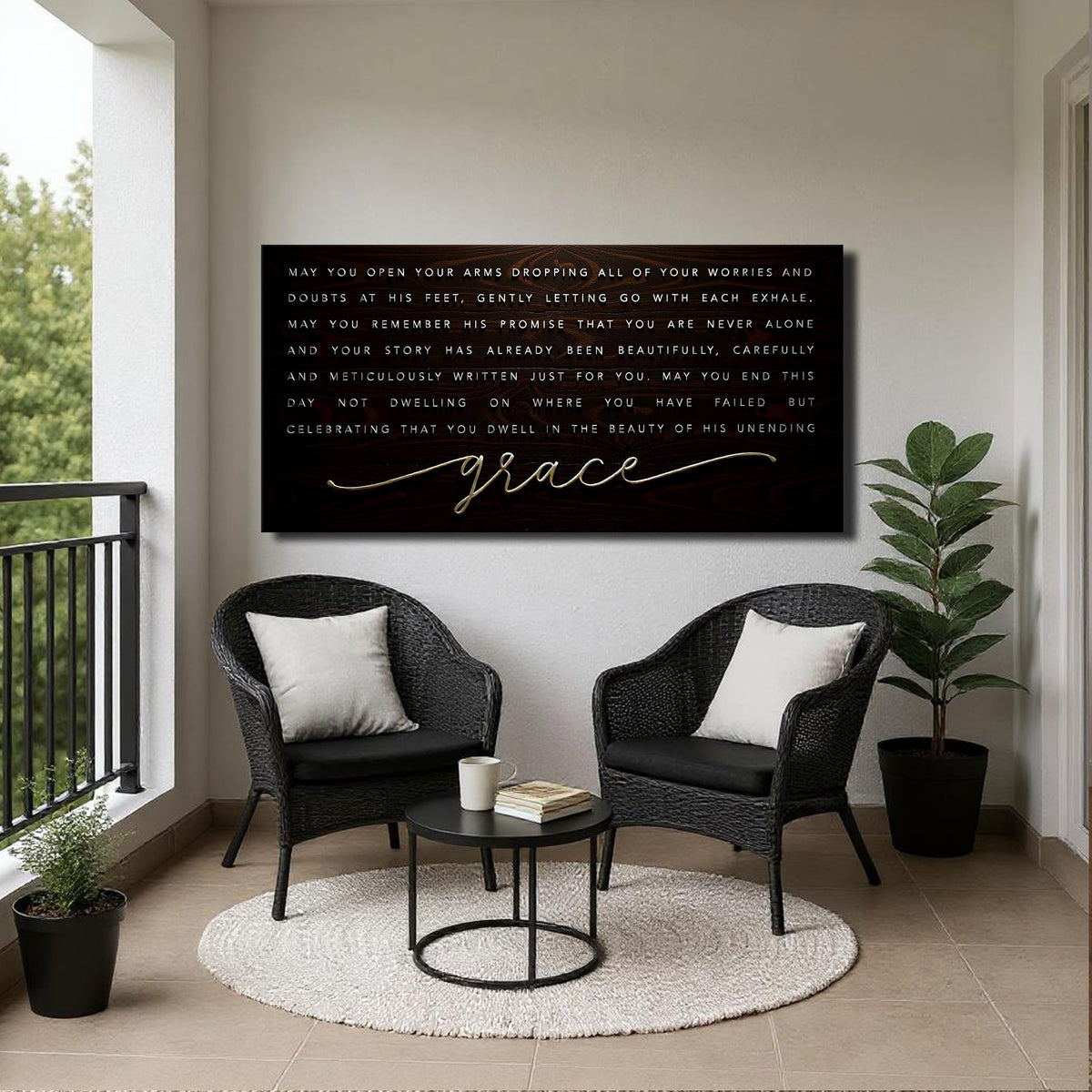 Unending Grace Faith Sign IV