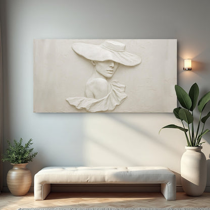 Minimalist Female Portrait Wall Art