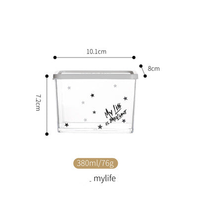 Grocery tank-shaped kitchen tea storage box with creative design yakwe