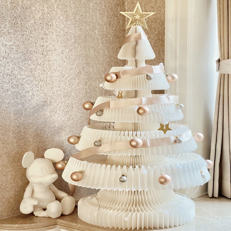 Christmas decorations with colorful ornaments for holiday tree decorating