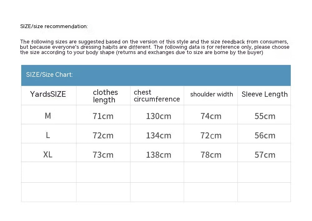 Men's loose jacket coat for autumn and winter, front view