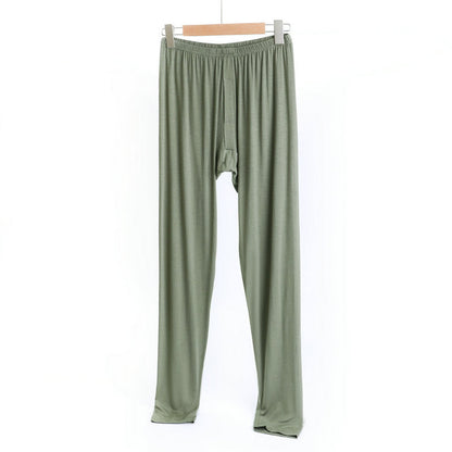 Men's summer modal pajama pants, thin plus-size lounge trousers in a lightweight design