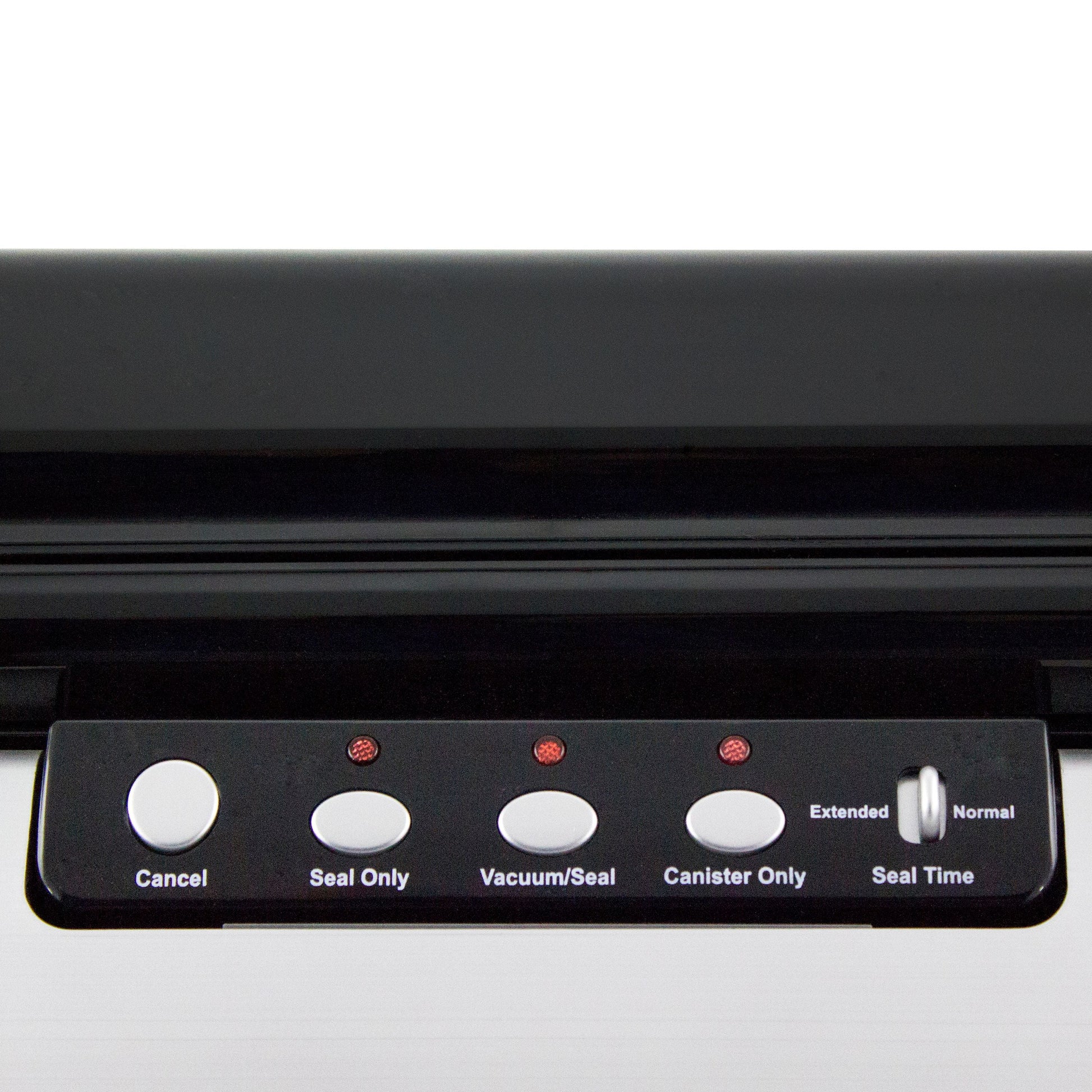 Nesco Vacuum Sealer Machine, Automatic Food Sealer with Accessory Port for Sealing Jars/Canisters, Built‑In Roll Storage & Cutter, Includes (2) 10 Ft Rolls, for Pantry Storage & Preserving Leftovers