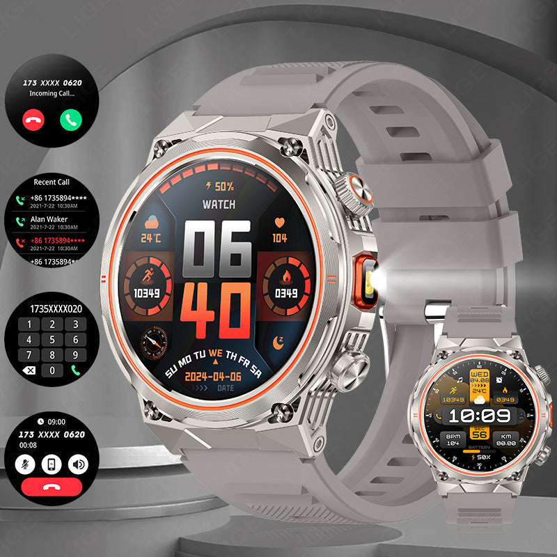 AK81 Cross-Border Smart Watch with 1.46-inch display, shown from the front