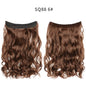 Adjustable Synthetic Hair Curtain Wig for Women