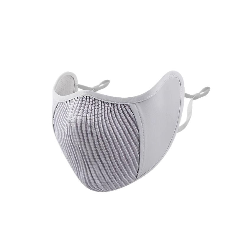 Sunscreen breathable 3D stereoscopic sunshade riding mask in a close-up product view