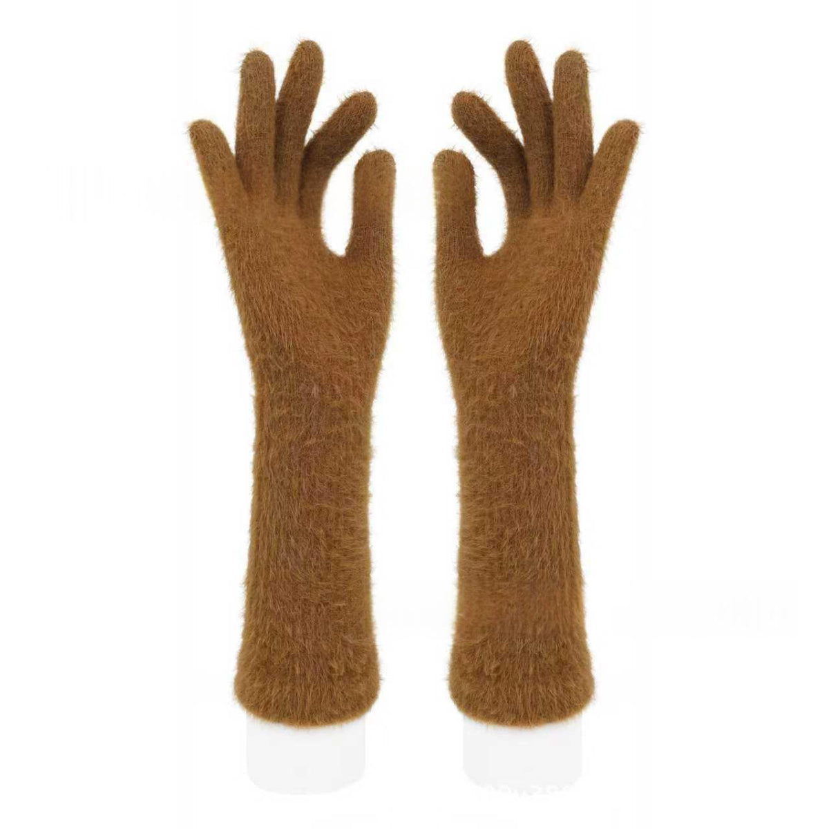 Halloween silicone meat mat long gloves in black, shown together for kitchen and barbecue use