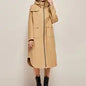 Casual Hooded Long Sleeve Windproof Coat for Women