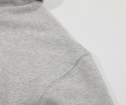 Relaxed stylish versatile zip-up cardigan top in a casual knit design, front view