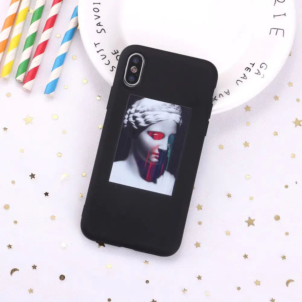 Creative Cartoon Sculpture Mobile Phone Case