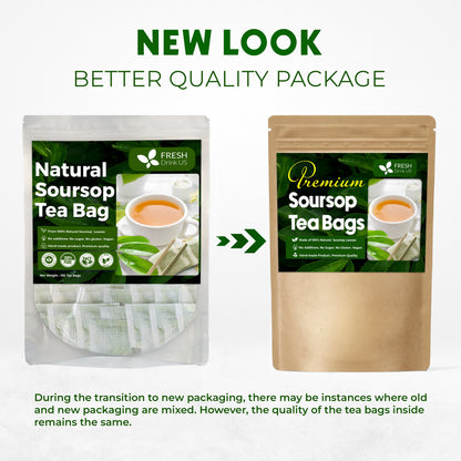 Premium Soursop Leaves Tea Bags