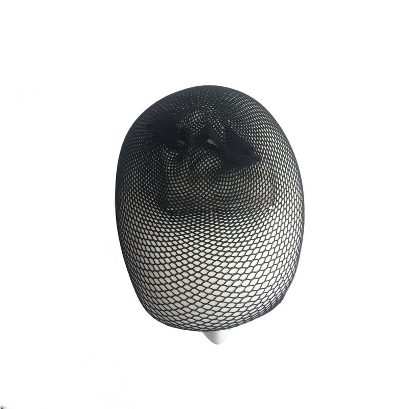 Wig hair net accessories in a lightweight mesh design for securing wigs in place