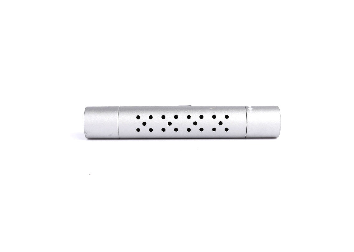 Car vent clip-on air freshener by My Store, compact design attached to a vehicle air vent