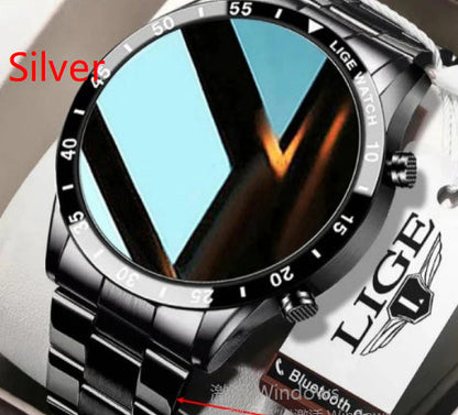 High-end GT8 Bluetooth calling smartwatch with sleek touchscreen display and wristband