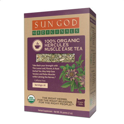 Hercules Muscle Ease Organic Herbal Tea