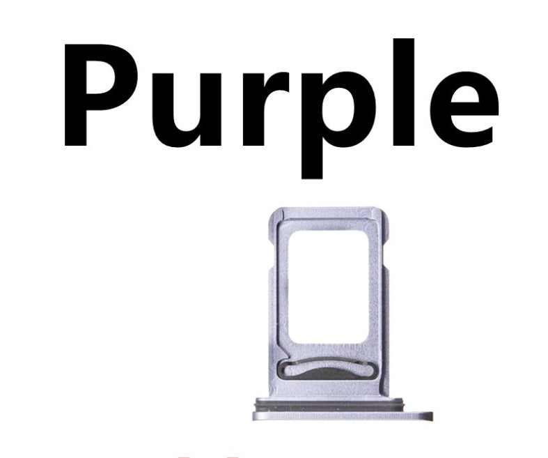 Aluminum alloy mobile phone SIM card single card holder by My Store