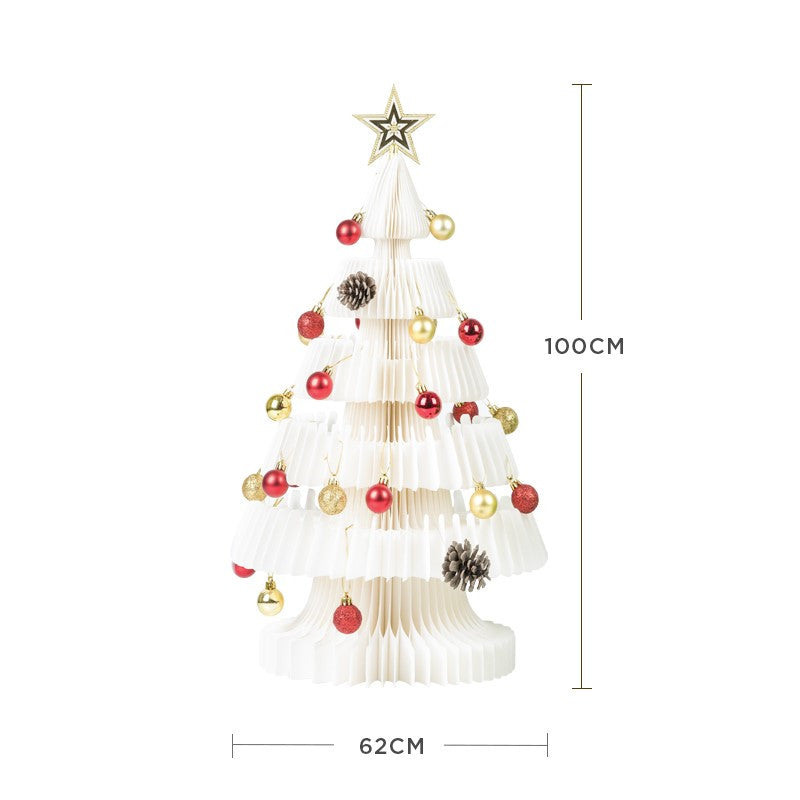 Christmas decorations with festive ornaments for holiday tree decorating